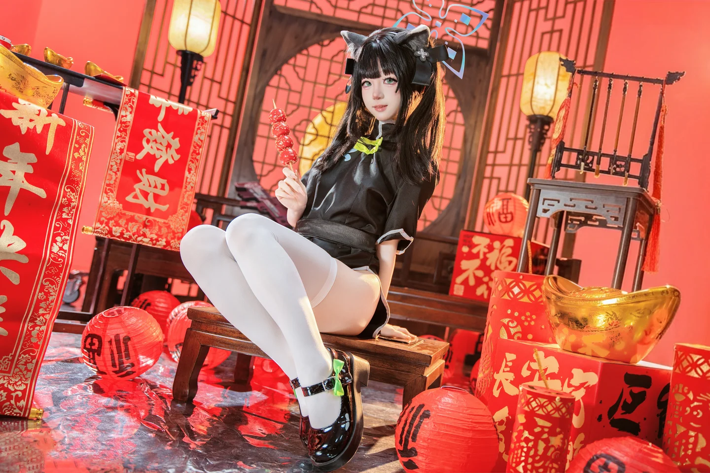 Reng - No.001 碧蓝档案·小瞬 [50P-942MB] tg@simisebaisi 【丝足阁】009.webp